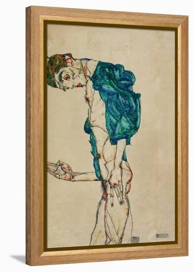 Preacher (Self-Portrait), 1913-Egon Schiele-Framed Premier Image Canvas