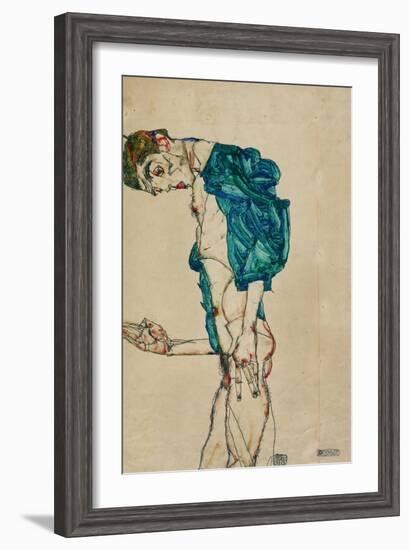 Preacher (Self-Portrait), 1913-Egon Schiele-Framed Giclee Print