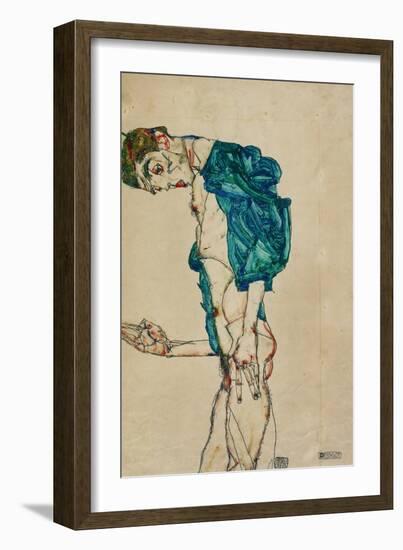 Preacher (Self-Portrait), 1913-Egon Schiele-Framed Giclee Print