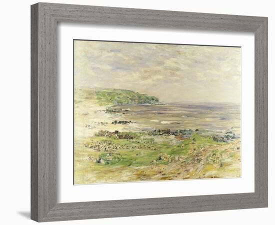 Preaching of St. Columba, Iona, Inner Hebrides-William McTaggart-Framed Giclee Print