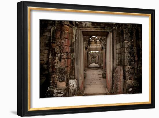 Preah Khan IV-Erin Berzel-Framed Photographic Print