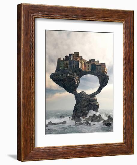 Precarious-Cynthia Decker-Framed Art Print