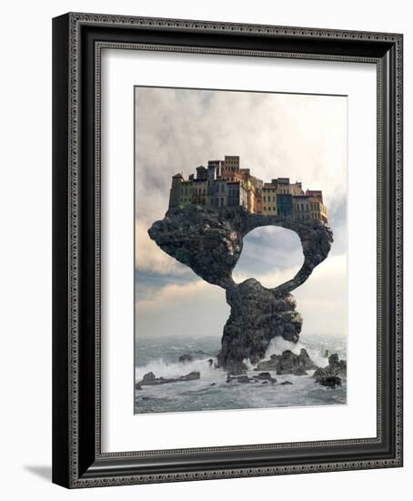 Precarious-Cynthia Decker-Framed Art Print