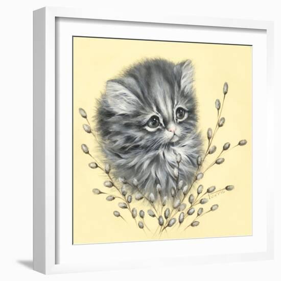 Precious Kitty-Peggy Harris-Framed Giclee Print