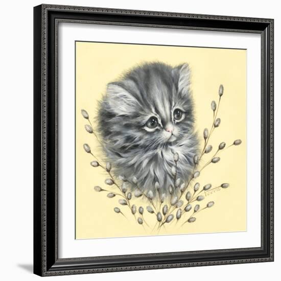 Precious Kitty-Peggy Harris-Framed Giclee Print