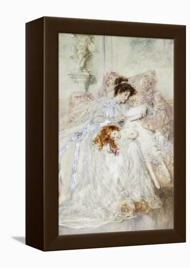 Precious Moments-Mary Louise Gow-Framed Premier Image Canvas