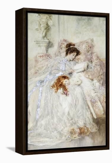 Precious Moments-Mary Louise Gow-Framed Premier Image Canvas