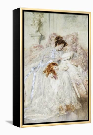 Precious Moments-Mary Louise Gow-Framed Premier Image Canvas