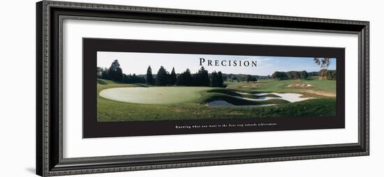 Precision - Golf-Unknown Unknown-Framed Photo