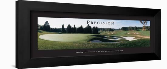 Precision - Golf-Unknown Unknown-Framed Photo