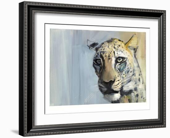 Predator (Arabian Leopard), 2009-Mark Adlington-Framed Giclee Print