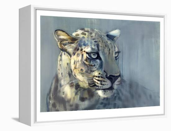 Predator II (Arabian Leopard), 2009-Mark Adlington-Framed Premier Image Canvas