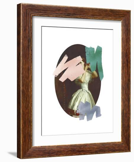 Preened and Painted-Eccentric Accents-Framed Art Print