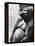 Pregnant Mountain Gorilla-null-Framed Premier Image Canvas