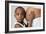 Pregnant Woman And Son-Ian Boddy-Framed Photographic Print