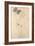 Pregnant Woman with Man: Study for Hoffnung I, C.1903-4-Gustav Klimt-Framed Giclee Print