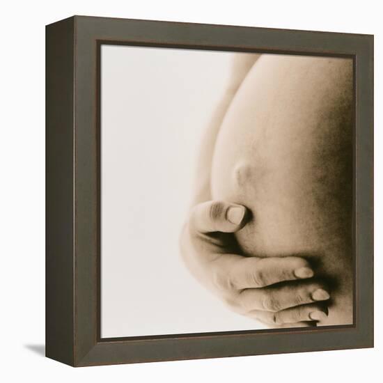 Pregnant Woman-Cristina-Framed Premier Image Canvas