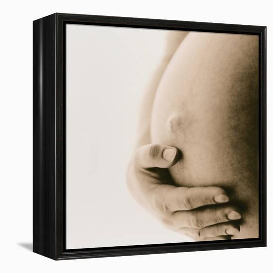 Pregnant Woman-Cristina-Framed Premier Image Canvas