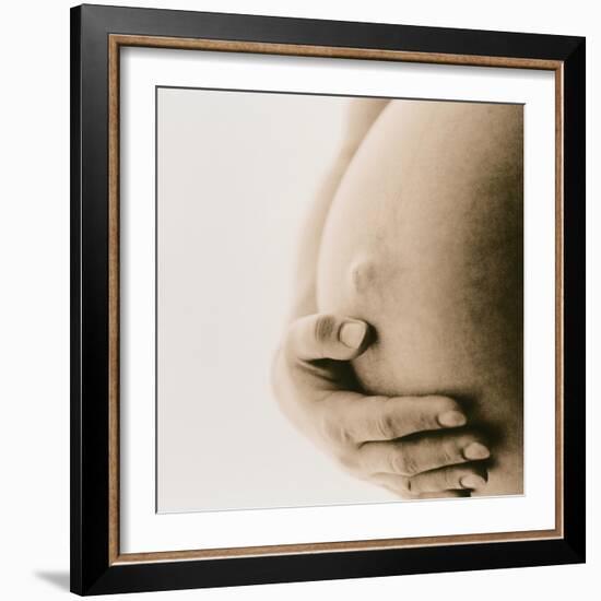 Pregnant Woman-Cristina-Framed Premium Photographic Print