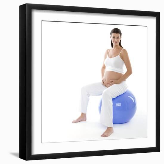 Pregnant Woman-Science Photo Library-Framed Premium Photographic Print