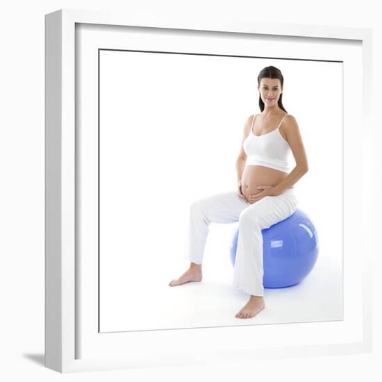Pregnant Woman-Science Photo Library-Framed Premium Photographic Print