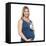 Pregnant Woman-Science Photo Library-Framed Premier Image Canvas