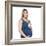 Pregnant Woman-Science Photo Library-Framed Premium Photographic Print