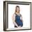 Pregnant Woman-Science Photo Library-Framed Premium Photographic Print