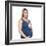 Pregnant Woman-Science Photo Library-Framed Premium Photographic Print