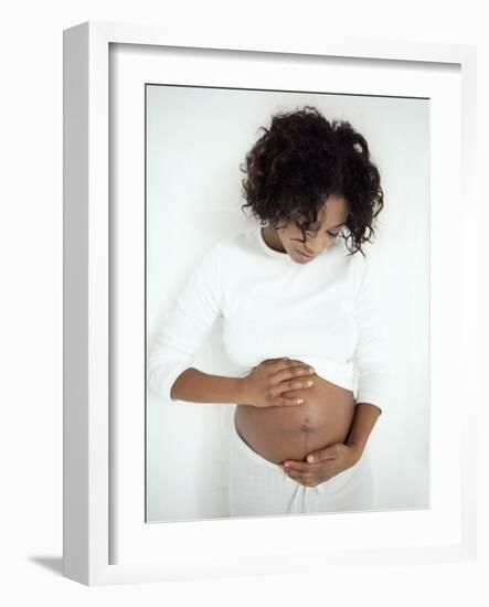 Pregnant Woman-Ian Boddy-Framed Photographic Print