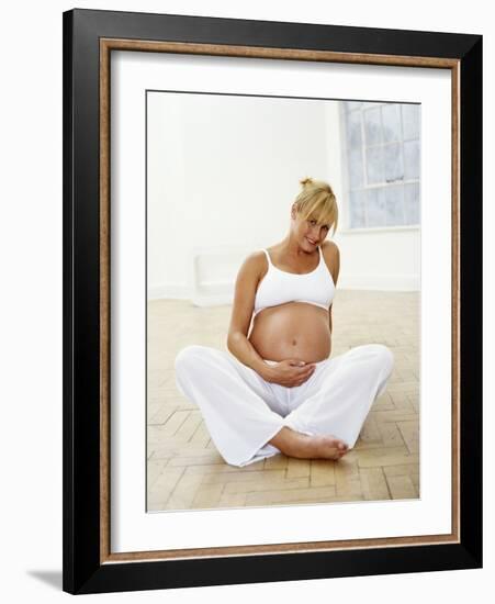 Pregnant Woman-Ian Boddy-Framed Photographic Print