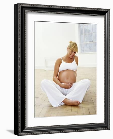 Pregnant Woman-Ian Boddy-Framed Photographic Print