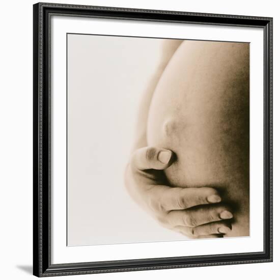 Pregnant Woman-Cristina-Framed Photographic Print