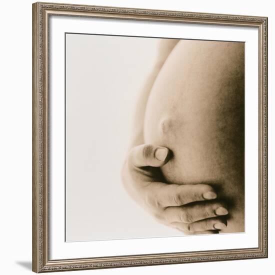 Pregnant Woman-Cristina-Framed Photographic Print