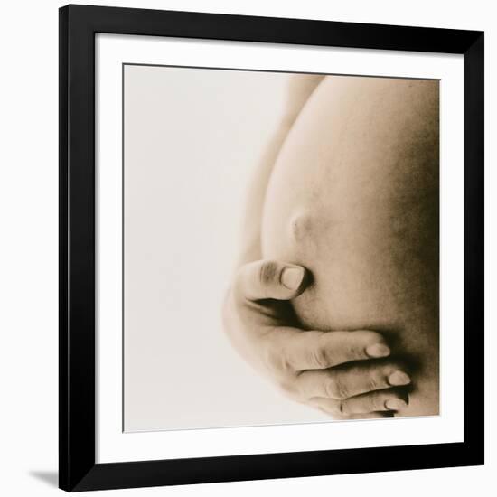 Pregnant Woman-Cristina-Framed Photographic Print