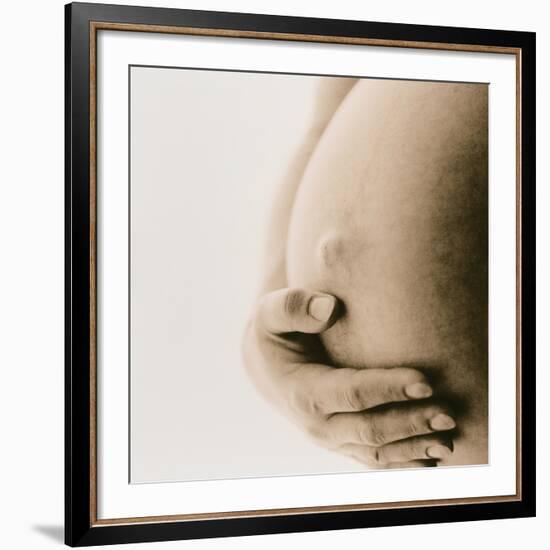 Pregnant Woman-Cristina-Framed Photographic Print