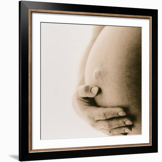 Pregnant Woman-Cristina-Framed Photographic Print