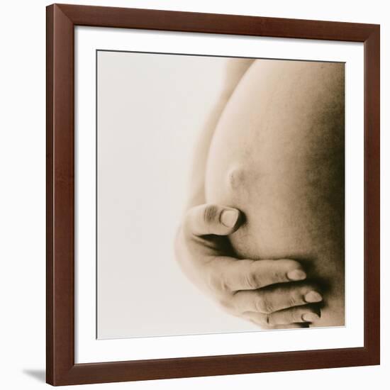 Pregnant Woman-Cristina-Framed Photographic Print