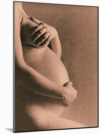 Pregnant Woman-Cristina-Mounted Photographic Print