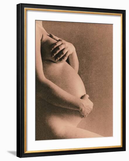 Pregnant Woman-Cristina-Framed Photographic Print