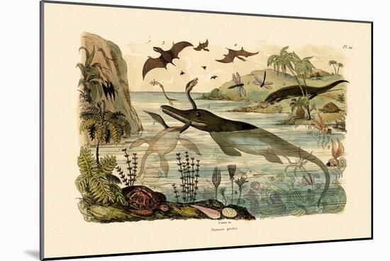Prehistoric Animals, 1833-39-null-Mounted Giclee Print