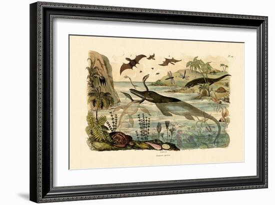 Prehistoric Animals, 1833-39-null-Framed Giclee Print