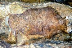 Figurine of a Nude Woman, known as the 'Venus of Sarab', from Tappeh Sarab, Iran-Prehistoric-Framed Giclee Print