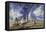 Prehistoric Landmark of Stonehenge - by John Constable-null-Framed Premier Image Canvas