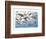 Prehistoric Marine Life-null-Framed Premium Giclee Print