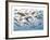 Prehistoric Marine Life-null-Framed Premium Giclee Print