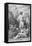 Prehistoric Men Depicting Deer-Emile Antoine Bayard-Framed Premier Image Canvas