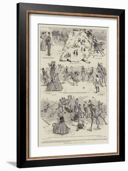 Prehistoric Polo at Quetta-William Ralston-Framed Giclee Print