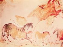 Rock Painting of Horses, C.17000 BC (Cave Painting)-Prehistoric-Giclee Print