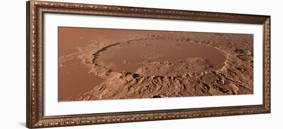 Prehistoric Schiaparelli Crater, Artwork-Detlev Van Ravenswaay-Framed Photographic Print